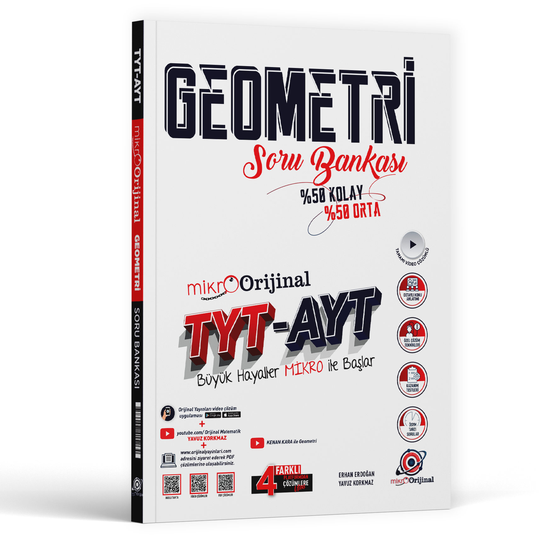 MİKRO ORİJİNAL YKS TYT AYT S.B. GEOMETRİ - 25-26